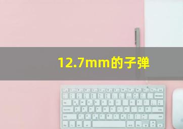 12.7mm的子弹