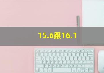 15.6跟16.1