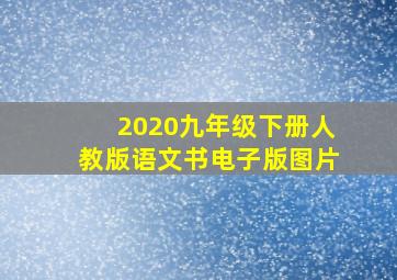 2020九年级下册人教版语文书电子版图片