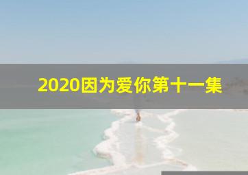 2020因为爱你第十一集