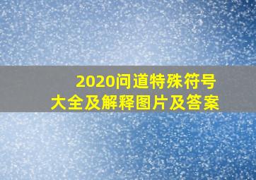 2020问道特殊符号大全及解释图片及答案