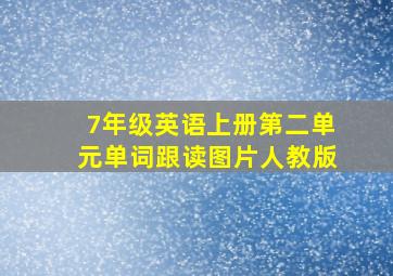 7年级英语上册第二单元单词跟读图片人教版