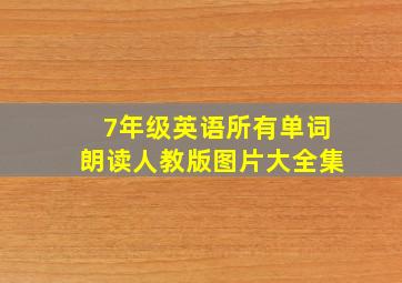 7年级英语所有单词朗读人教版图片大全集