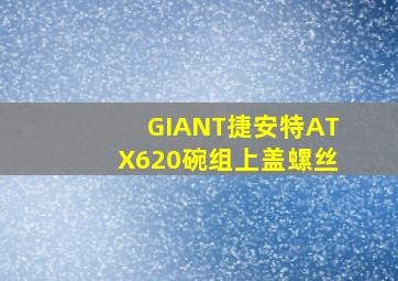 GIANT捷安特ATX620碗组上盖螺丝