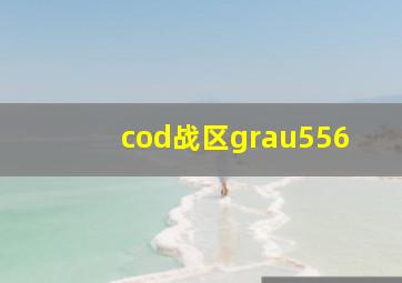 cod战区grau556