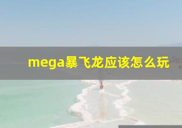 mega暴飞龙应该怎么玩