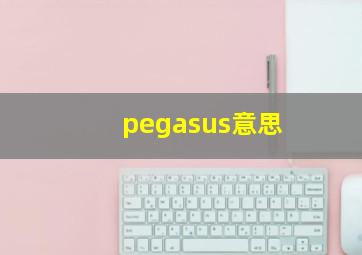 pegasus意思