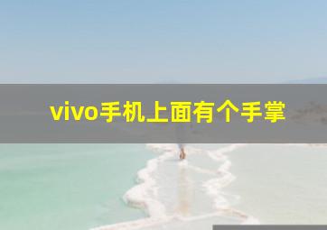 vivo手机上面有个手掌