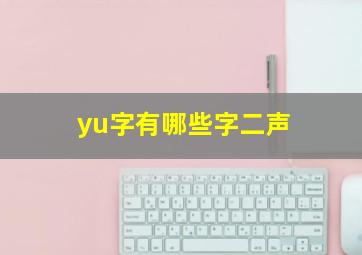 yu字有哪些字二声