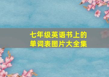 七年级英语书上的单词表图片大全集