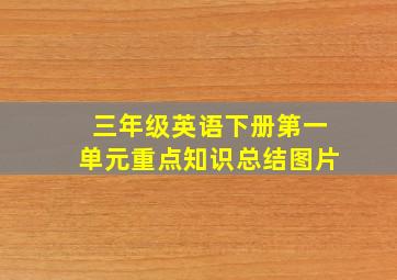 三年级英语下册第一单元重点知识总结图片