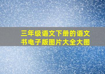 三年级语文下册的语文书电子版图片大全大图