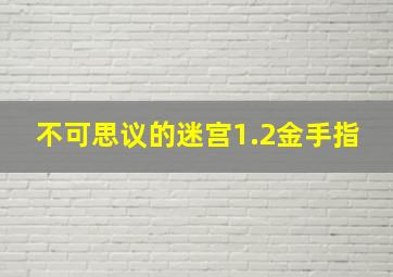 不可思议的迷宫1.2金手指