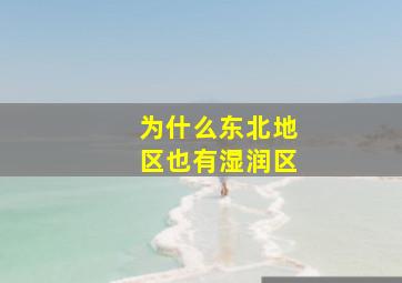 为什么东北地区也有湿润区