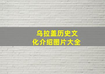 乌拉盖历史文化介绍图片大全