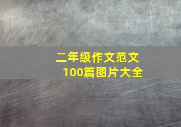 二年级作文范文100篇图片大全