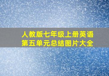 人教版七年级上册英语第五单元总结图片大全