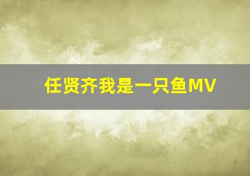 任贤齐我是一只鱼MV