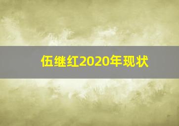 伍继红2020年现状