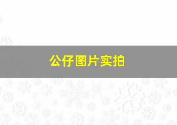 公仔图片实拍