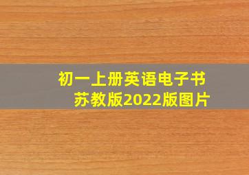 初一上册英语电子书苏教版2022版图片