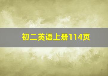 初二英语上册114页