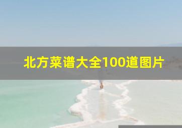 北方菜谱大全100道图片