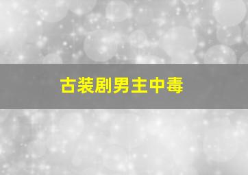 古装剧男主中毒