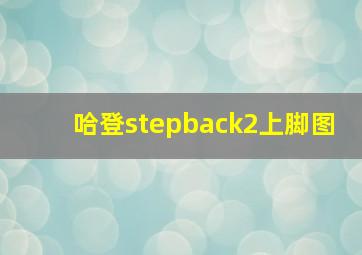 哈登stepback2上脚图