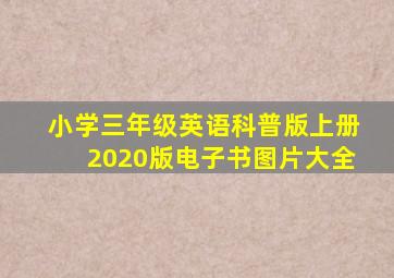 小学三年级英语科普版上册2020版电子书图片大全