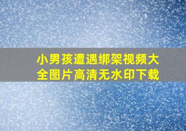 小男孩遭遇绑架视频大全图片高清无水印下载