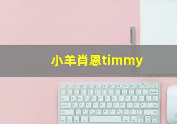 小羊肖恩timmy