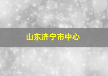 山东济宁市中心