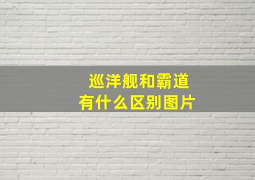 巡洋舰和霸道有什么区别图片