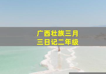 广西壮族三月三日记二年级