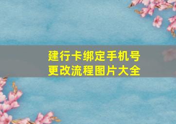 建行卡绑定手机号更改流程图片大全