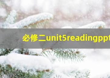 必修二unit5readingppt