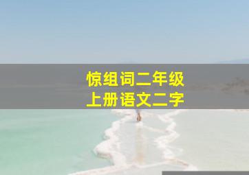 惊组词二年级上册语文二字