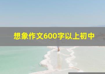 想象作文600字以上初中