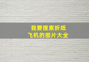 我要搜索折纸飞机的图片大全