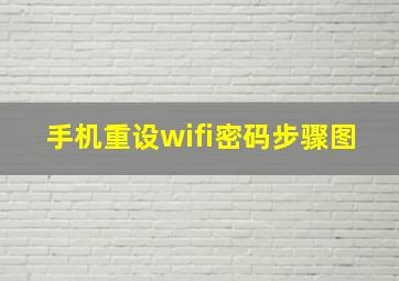 手机重设wifi密码步骤图