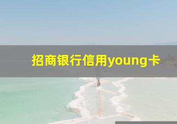 招商银行信用young卡