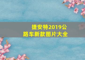 捷安特2019公路车新款图片大全