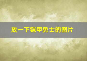 放一下铠甲勇士的图片