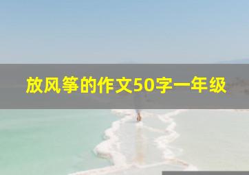 放风筝的作文50字一年级