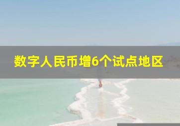 数字人民币增6个试点地区