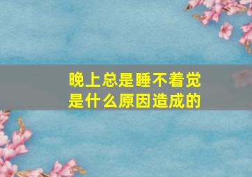 晚上总是睡不着觉是什么原因造成的