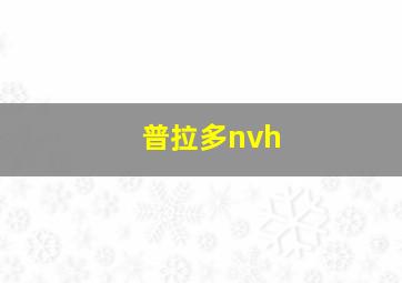 普拉多nvh