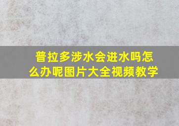 普拉多涉水会进水吗怎么办呢图片大全视频教学