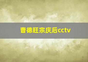 曹德旺宗庆后cctv